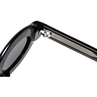 Lunettes de soleil rétro de haute qualité 2025 pour hommes, lunettes de soleil vintage ovales à la mode, UV 400 polarisées, lunettes de soleil tendance épaisses pour femmes, lunettes de soleil unisexes