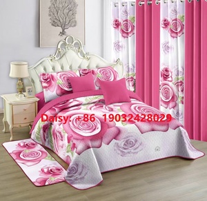 Biancheria da letto di lusso set lenzuola King size 12 pezzi lenzuola e lenzuola piatte e copriletto set copriletto - Product Image 2
