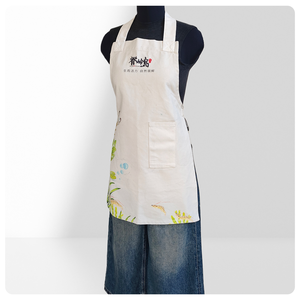 Tablier imprimé sur toile, fabricant de tabliers avec logo personnalisé, vêtements de travail pour le personnel de <span class=keywords><strong>café</strong></span> et les fleuristes - Product Image 2