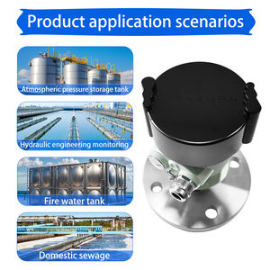 Бесконтактный радарный уровнемер Welta 80ГГц FMCW из нержавеющей стали, точность 1 мм, сертифицирован ISO9001/CE, для измерения уровня воды и жидкостей - Product Image 4