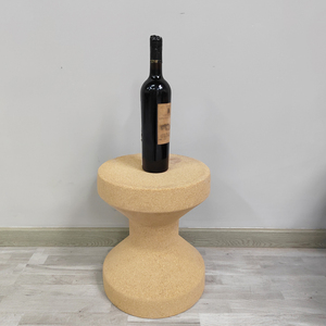 Ghế đẩu làm từ nút chai rượu vang tự nhiên, hình tròn, dùng làm bàn cạnh giường ngủ, bàn trang điểm cho phòng khách, quầy bar gia đình - Product Image 6