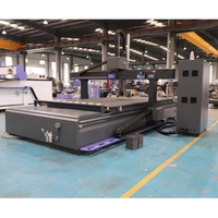 Mesin Router Cnc 4 sumbu berputar samping, alat pertukangan CNC 9KW HSD poros mesin ukir kayu untuk bahan kayu