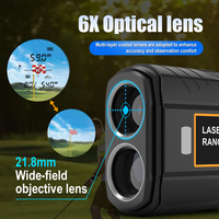 Télémètre de golf INORM LQH haute précision 600m 800m 1000m 1200m 2000m, optique 6X, laser 905nm, 750mAh, fonction Pin Lock, vibration, compensation de pente