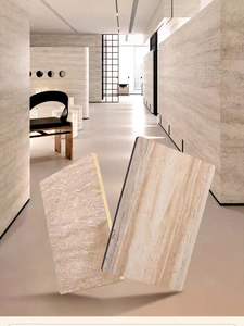 Panneau mural de style européen Pare-feu étanche à l'humidité suspendu <span class=keywords><strong>dalle</strong></span> de marbre en plastique <span class=keywords><strong>PVC</strong></span> - Product Image 2