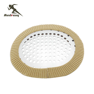 Parche convexo Parche transparente para ojos Protector ocular de metal Cirugía de cataratas Protector ocular de aluminio con cubierta de tela - Product Image 2