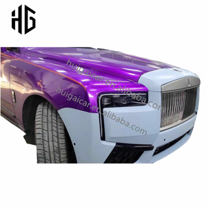 Recién llegado, parachoques delantero de coche con faros delanteros, Kit de carrocería, versión antigua, actualización, nuevo Kit de carrocería Facelift para <span class=keywords><strong>Rolls</strong></span>-<span class=keywords><strong>Royce</strong></span> Cullinan <span class=keywords><strong>2019</strong></span> - Product Image 3
