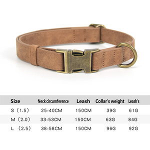 Conjunto de Correa y Collar para Perro con Acabado Mate, Estilo Moderno, Material de PU con Hebilla de Aleación, Antitirones, Suave, para Perros de Todos los Tamaños - Product Image 4