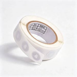 Autocollant NFC antivol, étiquette ISO 14443A, étiquette adhésive humide/sèche, diamètre 21 mm, autocollant RFID passif NFC - Product Image 2