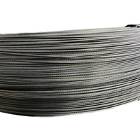 Alambre de Acero Preesforzado para Hormigón con Nervadura Espiral, Alta Resistencia a la Tracción, Acero para Conformado en Frío, Estándar AiSi Grado 77B, 12.7mm
