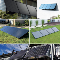 Expédition rapide 800W 1000W 2500W 2000w Micro-onduleur Balcon Système Solaire 450W Panneaux Balcon Kit De Montage Solaire Système