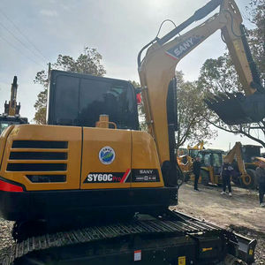 Sany 60C Excavadora Usada Buen Estado Mini Crawler Digger 6ton Capacidad 90% Nueva Bomba de Motor - Product Image 6