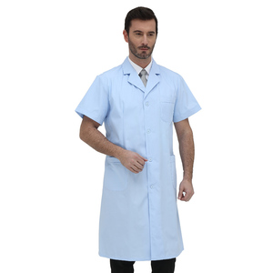 2024 docteur unisexe hôpital médical uniforme Blouses robe blanche blouse de laboratoire - Product Image 6