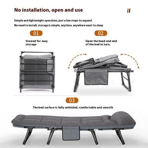 Nhà sản xuất Mỹ đơn <span class=keywords><strong>Sofa</strong></span> Giường hiện đại gấp tấm văn phòng Nap đơn giản hộ gia đình đồng hành bán buôn phòng khách sử dụng - Product Image 4