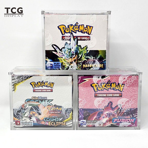 Vente en gros TCG : Boîte <span class=keywords><strong>de</strong></span> rappel Pokémon <span class=keywords><strong>Base</strong></span> Set 1999 en anglais, en acrylique, avec étui <span class=keywords><strong>de</strong></span> protection pour cartes Pokémon et présentoir en acrylique - Product Image 6