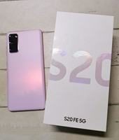 Smartphone S20FE 5G Tanpa Kunci, layar 6,5 inci 120Hz FHD+, baterai 4500mAh, ponsel 5G hemat biaya.