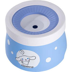 Bol à eau automatique flottant PP <span class=keywords><strong>pour</strong></span> chiens et chats, garde la muselière sèche, motif à pois, grande capacité |   Personnalisé - Product Image 1