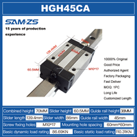 Vente en gros Rail de guidage linéaire CNC HGH Tailles personnalisées Bloc 15-65 Gamme 100-4000mm OEM & Guides linéaires personnalisés disponibles