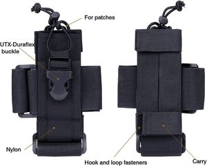 <strong>Tactical</strong> Outdoor Molle Radio Walkie Pouch - Product Image 4