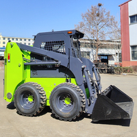 Spedizione gratuita YHMG Mini Skid Steer Diesel Loader economico YH65 Wheel Loader Minicargador EPA motore compatto Skid Steer Loader