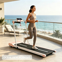 Tapis roulant intelligent multifonctionnel pliable automatique silencieux pour la maison, inclinable, pour la course et la marche, pour hommes, femmes et adultes
