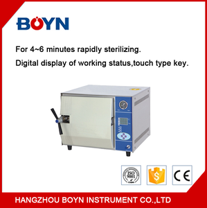 جهاز تعقيم بالبخار أوتوماتيكي رقمي من الفولاذ المقاوم للصدأ للمختبرات طراز TM-XA20D/24D مع وظيفة التجفيف - Product Image 3