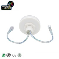 Innovador controlador de luz LED de píxeles E14 de 60mm para parques temáticos, jardines, parque de atracciones, decoración de parques de atracciones, luces de punto clasificadas IP65