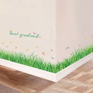 Pegatinas Decorativas de Pared con Diseño de Plantas Artificiales para Esquinas, Recortes Decorativos para Dormitorios y Pasillos, Autoadhesivas, Decoración del Hogar - Product Image 3