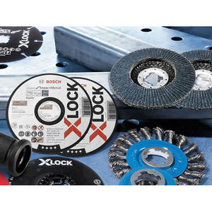 Discos de solapa Bosch para metal X571 Ø 125mm plano G80 (10 uds) - Product Image 3