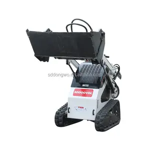 Multifuncional Crawler Mini Skid Steer Loader China fornecedor mini skid steer loader