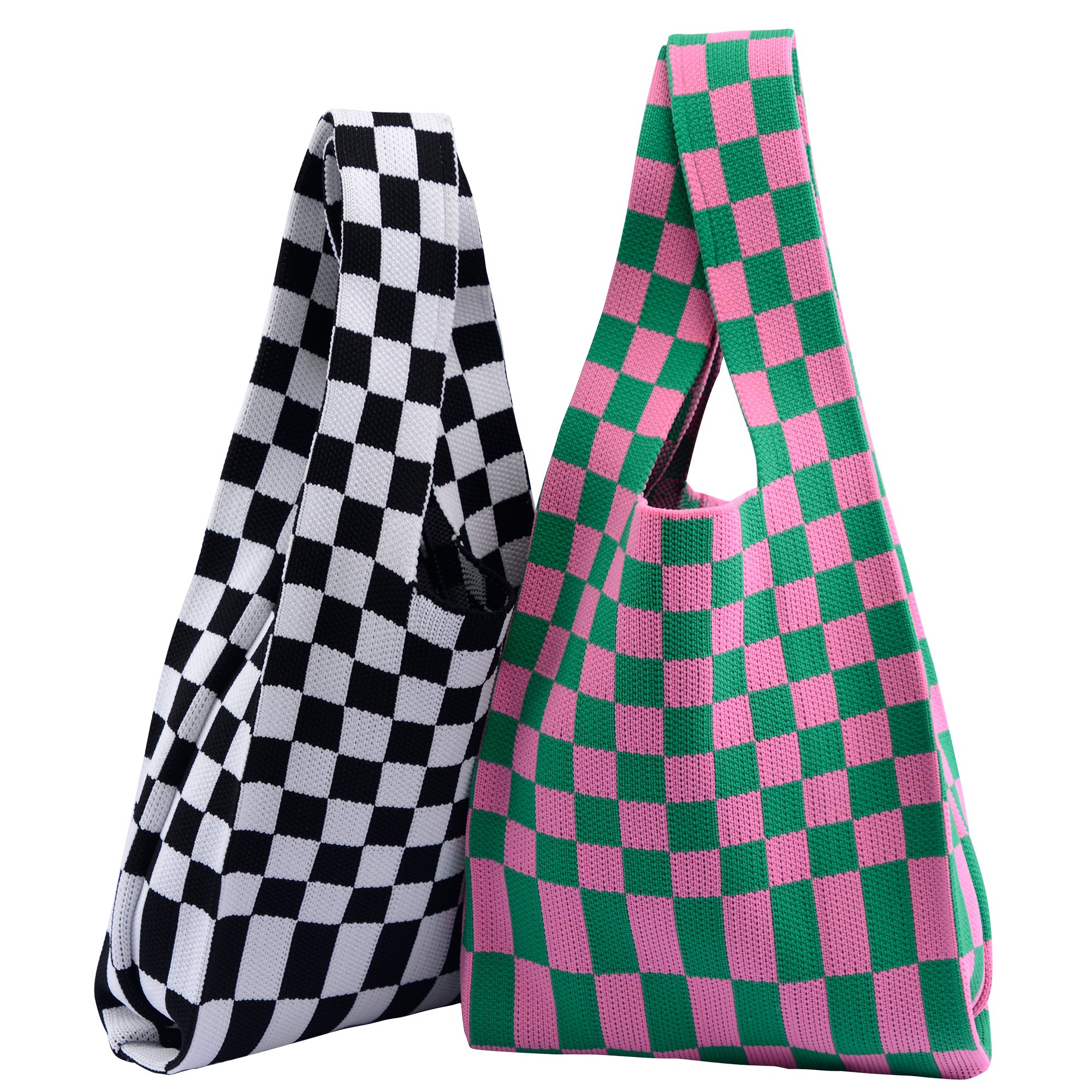 Polyester Knitting Reusable Tote