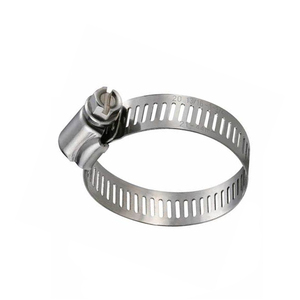 Factory Price 304/201 Stainless Steel <strong>Hose</strong> Clamp Custom Sizes Types American Type <strong>Hose</strong> Clamp - Product Image 1