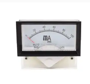 Pointer DC ammeter 85C17-1A2A3A5A50A100A micro-amp meter board table milli-amp meter