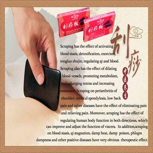 Tabla de raspado Gua Sha, tabla de raspado de cuerno, masajeador de cuerpo completo, forma de cuerno natural - Product Image 6