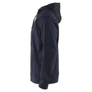 BLAKLADER - 336611588600S Sudadera con cremallera Azul marino oscuro-EAN 7330509910931 WORK HOODIES - Product Image 3