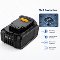 Baterai Alat Tenaga Isi Ulang Li-ion 20V untuk DEW DCB200 DCB180 DCB181 DCB182 DCB183 DCB184 DCB185 DCB201 DCB201-2