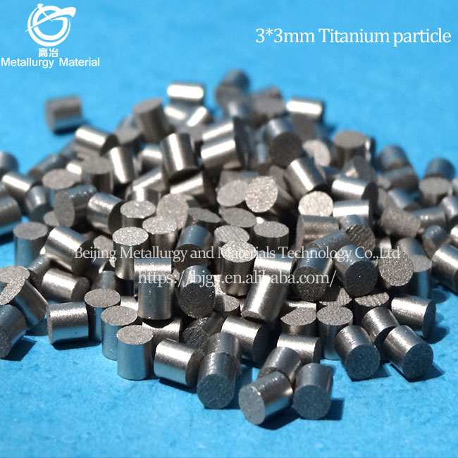 99.99% титановые частицы высокой чистоты 1-10 мм, обычные титановые частицы, сплав с добавлением металлических титановых частиц