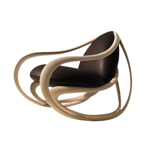 Sillón Mecedora de Diseño Italiano, Sofá Individual de Lujo Creativo, Mueble de Ocio para Sala de Estar de Villa - Product Image 5