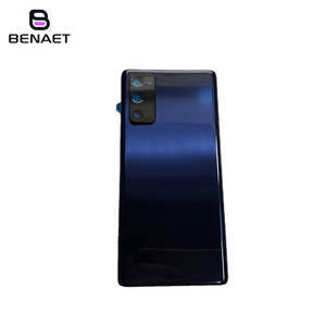 Couverture arrière de téléphone portable d'origine avec cadre d'appareil photo pour <span class=keywords><strong>Samsung</strong></span> <span class=keywords><strong>Galaxy</strong></span> <span class=keywords><strong>S20</strong></span> FE <span class=keywords><strong>coque</strong></span> de téléphone boîtier de cadre moyen - Product Image 5