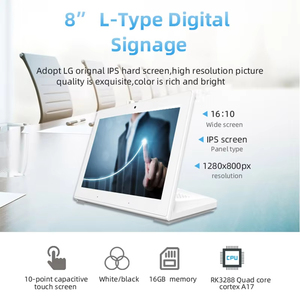 10 "13" 14 "15" 17 "18" 21 "インチNFC Android 8.1ビジネスタブレットPC POS/レストラン/キオスクL型2GB/4GB/8GB RAM 16GB/32GB/64GB - Product Image 3