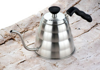 Bouteilles d'eau Ecocoffee T BH42 en acier inoxydable 304, bouilloire à café de 1 L, bouilloire à col de cygne pour cuisinière, bouilloire à café à dégoulinement
