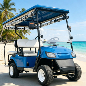 Supplier Heated Steering Wheel 4 Seat Closed Electric <strong>Golf</strong> <strong>Cart</strong> for Cold <strong>Hand</strong> - Product Image 1