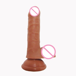 4.7 pollici Giocattoli Del Sesso Per Adulti con Doppia Densità Del Pene Del Silicone per Le Donne Amore Dildo Dildo per le donne enorme realistico - Product Image 1