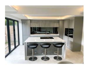 キッチンキャビネットバーモント州カスタマイズモダンクラシックキッチンキャビネットアパート用 - Product Image 1