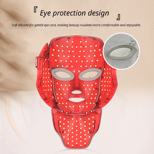 Masque facial détachable à <span class=keywords><strong>lumière</strong></span> <span class=keywords><strong>pulsée</strong></span> pour le traitement de l'acné, blanchiment, réparation, masseur électronique pour le soin de la peau - Product Image 3