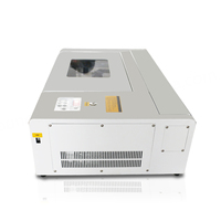 Mini machine de gravure laser CO2 portable, refroidie par air, CNC 300x200mm 40/50W, bois MDF LAS, bricolage, artisanat
