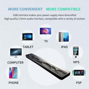 Barre de son TV 30W sans fil portable pour PC, système home cinéma, compatible CKD SKD - Product Image 2