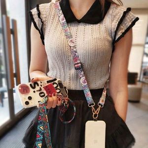Mobile Phone <b>Lanyard</b> Necklace Cross-body Leopard Print Adjustable Shoulder Width Pendant Anti Loss Sling Belt Clip - Product Image 4