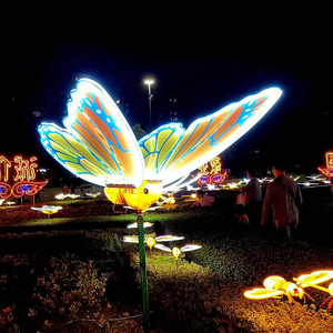 IP65 ngoài trời LED vườn trang trí bướm & chuồn chuồn hình đèn cho chiếu sáng cảnh quan trong bãi cỏ & công viên - Product Image 4