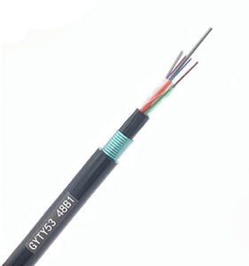 Cable de Fibra Óptica 4 6 24 72, Precio por 100m, GYTY53 1+5/1.7, Cable de Fibra Óptica Monomodo de 6 Núcleos por Metro, Par de Núcleos, para Ductos y Aire - Product Image 2