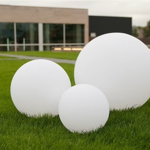 35cm RGB LED 볼 라이트 16 색 IP65 LLDPE 플라스틱 실내 및 정원 파티 사용 - Product Image 1